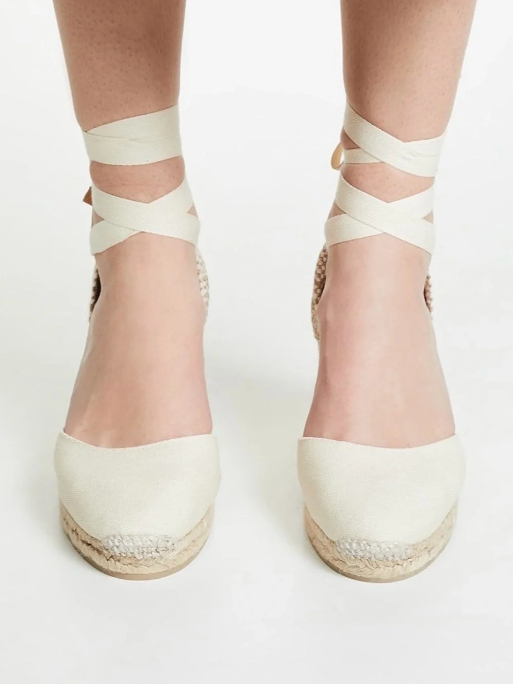 NIB Castañer Carina Wedge Espadrilles Size 38!